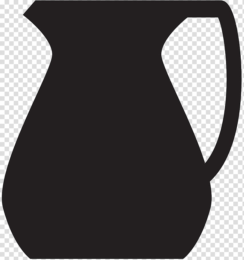 Jug Black, Tennessee, Mug, Kettle, Black White M, Pitcher, Cup, Neck transparent background PNG clipart