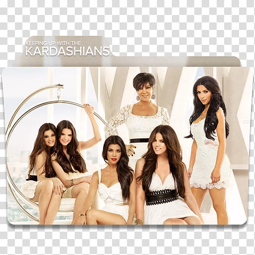 Keeping Up With The Kardashians Folder Icon, Keeping Up With The Kardashians  transparent background PNG clipart