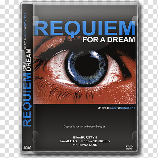 DvD Case Icon Special , Requiem for a Dream DvD Case transparent background PNG clipart