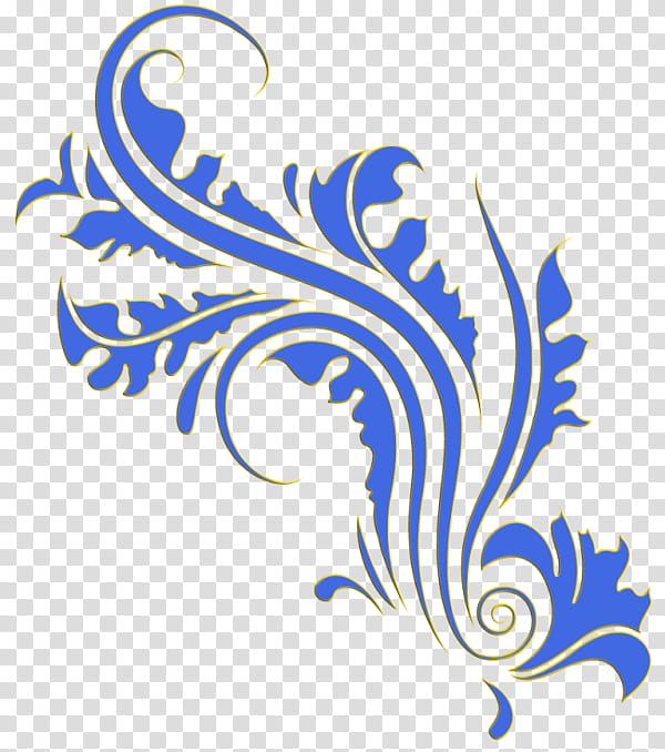Black And White Flower, Blue, Sky Blue, Gold, Color, Ornament, Leaf, Line transparent background PNG clipart