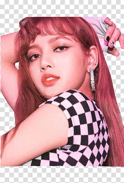 BLACKPINK SQUARE UP TEASER P , woman's face transparent background PNG clipart