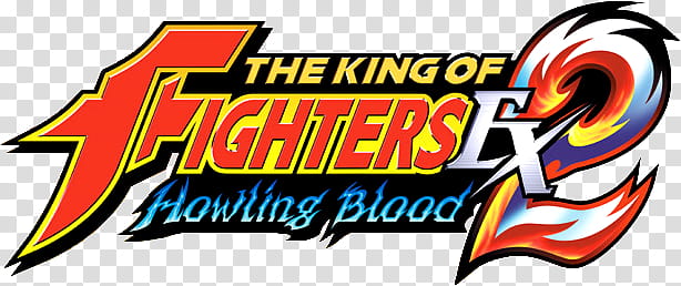 King of Fighters EX HOWLING BLOOD Logo transparent background PNG clipart