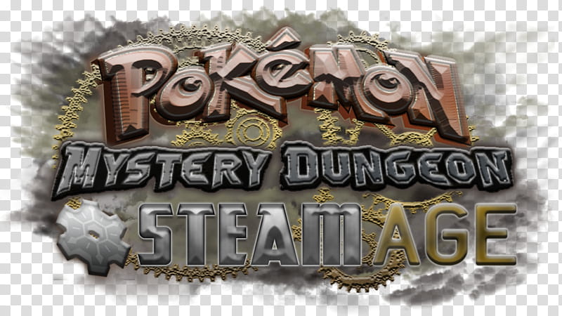 Pokemon Mystery Dungeon: Steam Age (LOGO) transparent background PNG clipart