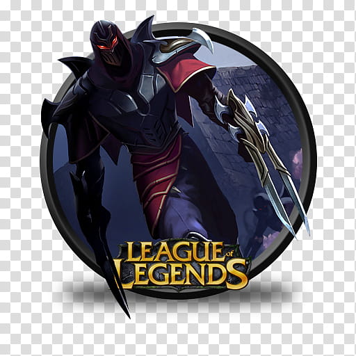 LoL icons, Zed of League of Legends transparent background PNG clipart