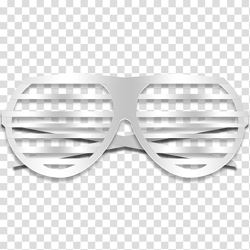 Stronger Shades, white shutter glasses transparent background PNG clipart