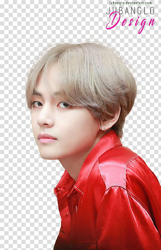 BTS V transparent background PNG clipart