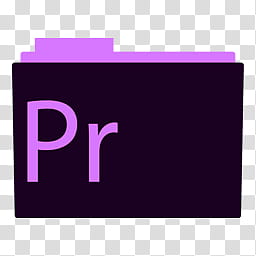 Simply Styled Icon Set  Icons FREE , Premiere Pro Folder alt, Adobe Premier logo transparent background PNG clipart