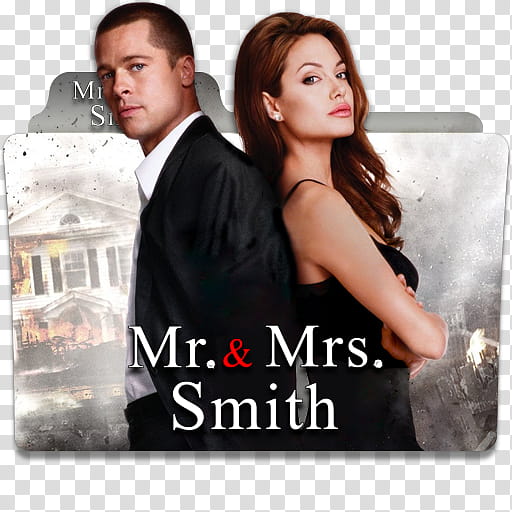 Movie Collection Folder Icon Part , Mr.& Mrs. Smith transparent background PNG clipart