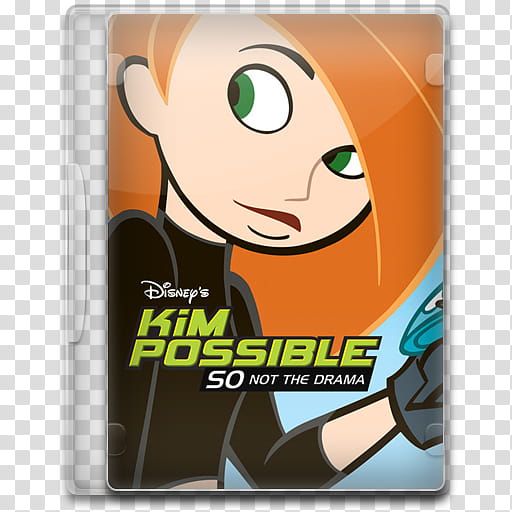 TV Show Icon Mega , Kim Possible, Disney's Kim Possible So Not the Drama case transparent background PNG clipart