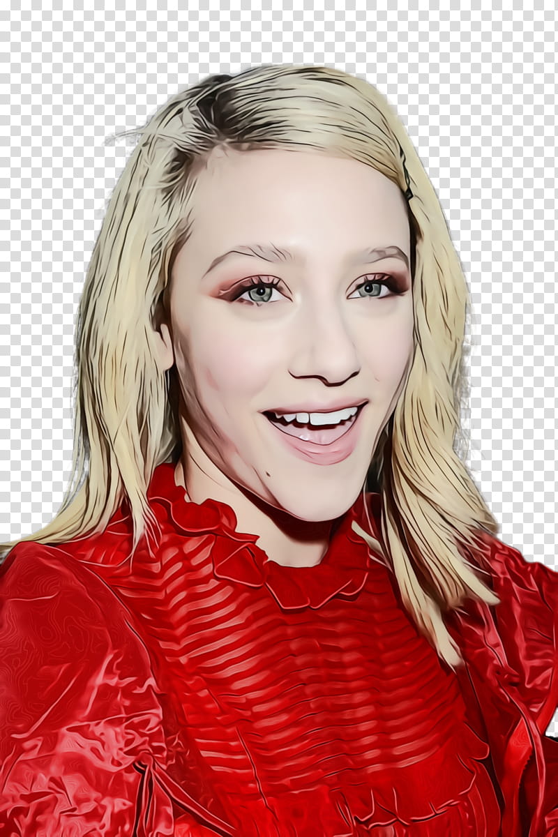 Wedding Beauty, Lili Reinhart, Hair, Hair Coloring, Commercial Street, Beauty Parlour, Cosmetics, Layered Hair transparent background PNG clipart