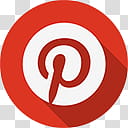Flatjoy Circle Icons, Pinterest, Pinterest logo transparent background PNG clipart