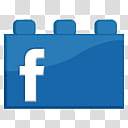 SocioLEGO Lego Social Icon Set, facebook_lego_, Facebook logo transparent background PNG clipart