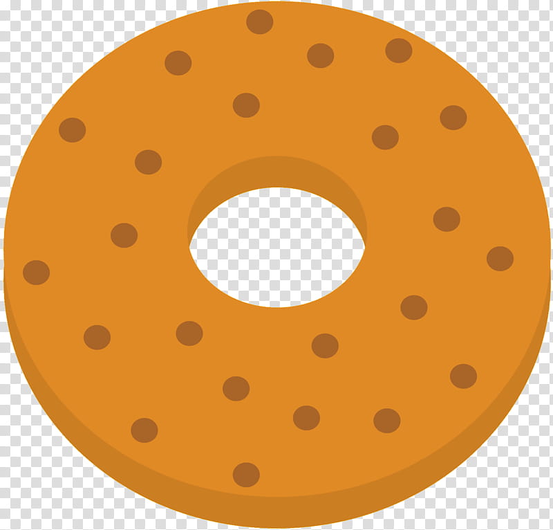 Circle Design, Donuts, Bagel, Industrial Design, Doughnut, Food, Yellow, Orange transparent background PNG clipart