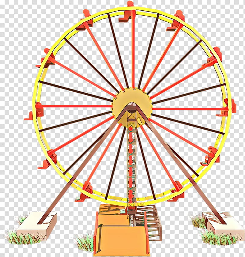 ferris wheel tourist attraction amusement park recreation amusement ride, Cartoon, Nonbuilding Structure transparent background PNG clipart