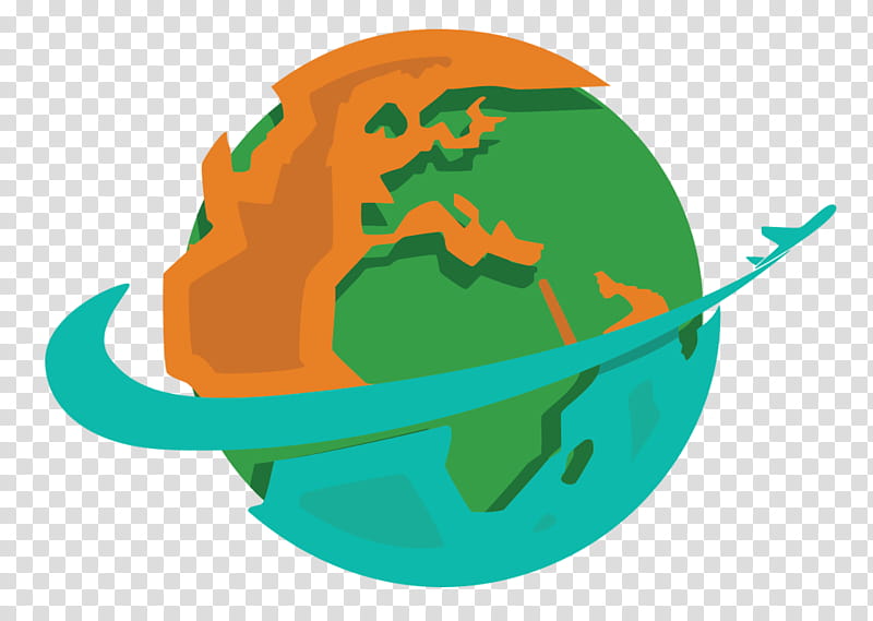 India Travel, Travel Agent, Air Travel, New Delhi, Travel Website, Green, Orange, Globe transparent background PNG clipart