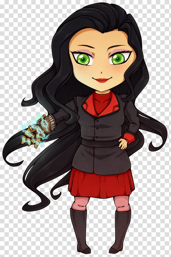 Chibi Asami transparent background PNG clipart