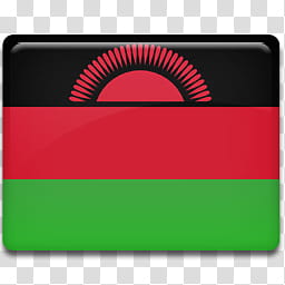 All in One Country Flag Icon, Malawi-Flag- transparent background PNG clipart