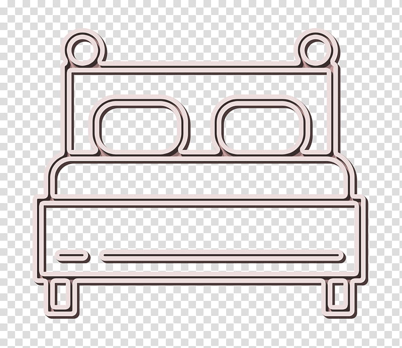 Hotel icon Bed icon, Line, Door Handle transparent background PNG clipart