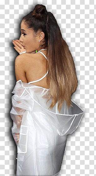 Ariana Grande Vestida De Invierno , ARIANA transparent background PNG clipart