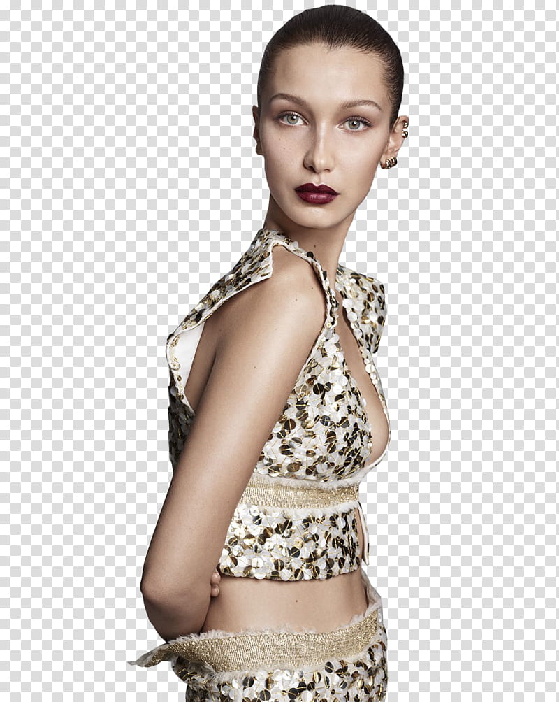 Bella Hadid, elle-us-may---bella-hadid-by-terry-tsiolis transparent background PNG clipart