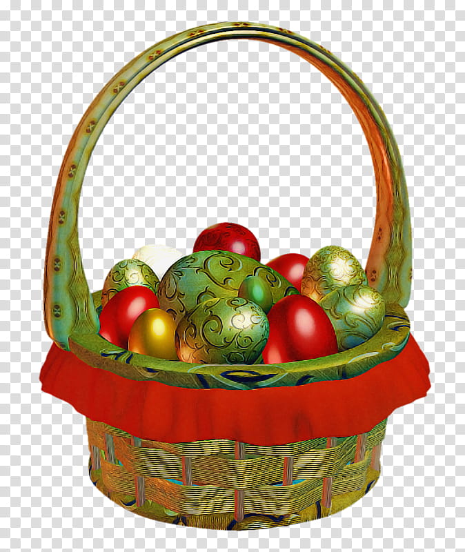 Easter egg, Basket, Gift Basket, Storage Basket, Easter
, Vegetable, Present, Food transparent background PNG clipart
