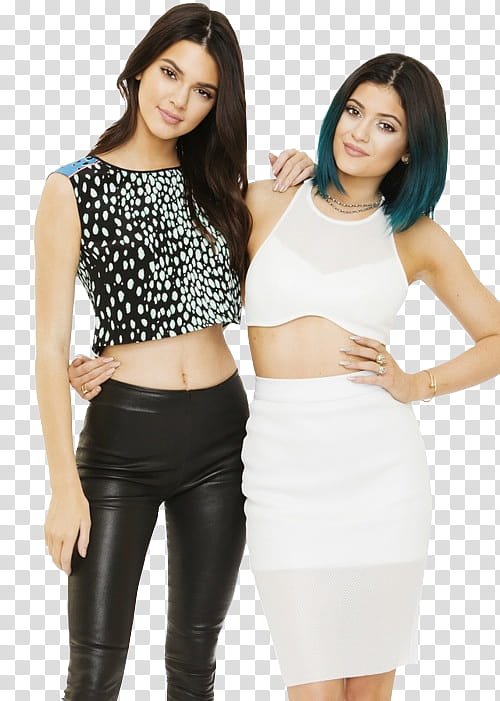 Kendall and Kylie Jenner, Kendal and Kylie Jenner transparent background PNG clipart