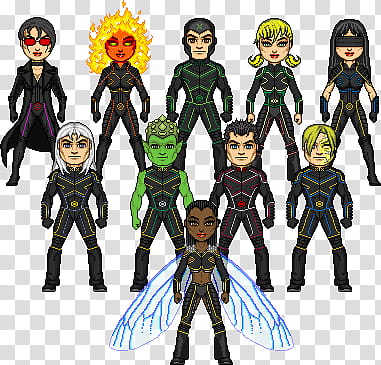 X-Men Micros Wave , anime character illustration transparent background PNG clipart