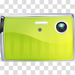 Summer Collection, green point-and-shoot camera illustration transparent background PNG clipart