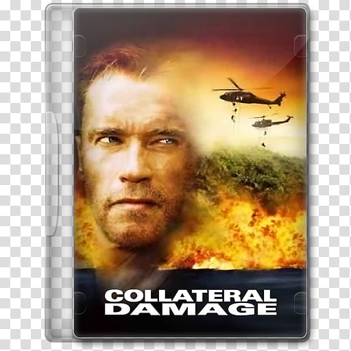 DVD Icon , Collateral Damage (), Collateral Damage DVD case transparent background PNG clipart
