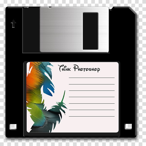 The Floppy, black and gray floppy disk transparent background PNG clipart