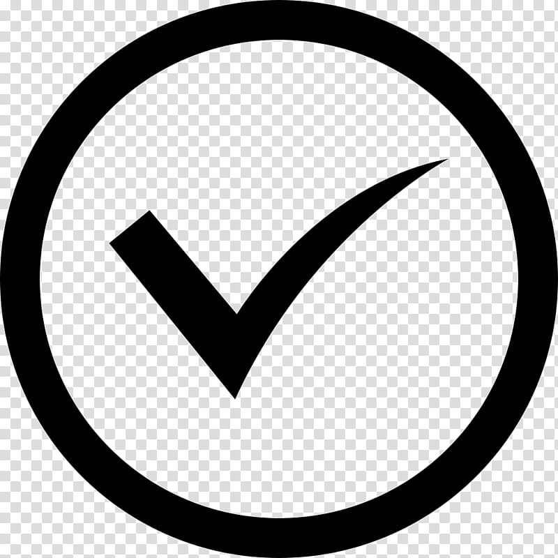 Check Mark, Symbol, User Interface, Sign Semiotics, Arrow, Checkbox, Black And White
, Circle transparent background PNG clipart