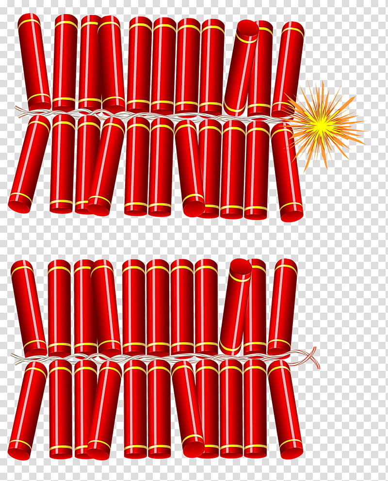 Diwali Red, Firecracker, Fireworks, Christmas Cracker, Skyrocket, Drawing transparent background PNG clipart