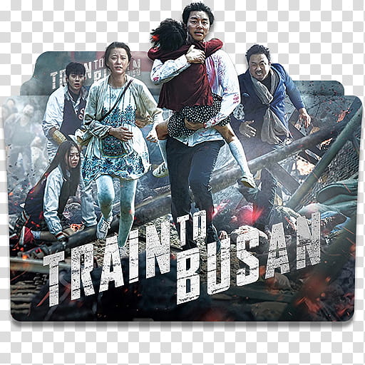 Random Hollywood Movies Folder Icon Collection , Train to BUSAN transparent background PNG clipart
