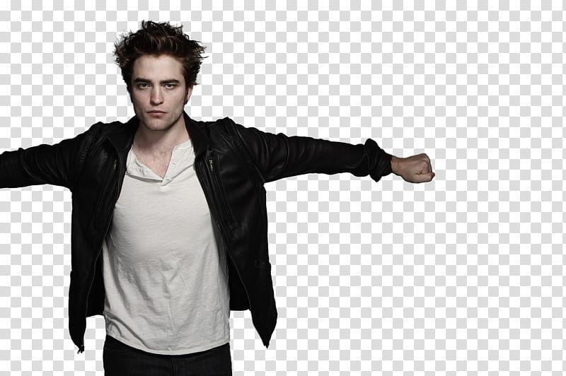 Robert Pattinson , Robert Pattinson spreading his arms transparent background PNG clipart