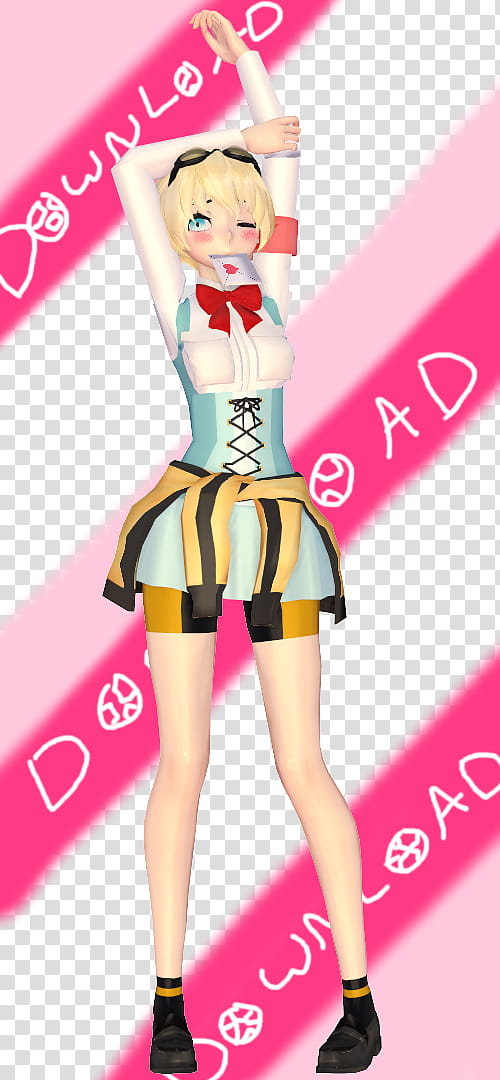 MMD \\ YANSIM Asu Rito, transparent background PNG clipart