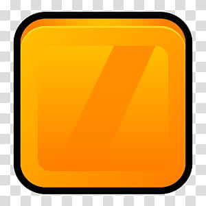 Sleek XP Software, squircle orange logo transparent background PNG clipart