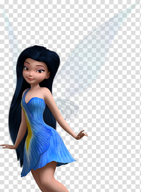 Suscriptores Youtube, fairy character in blue dress transparent background PNG clipart