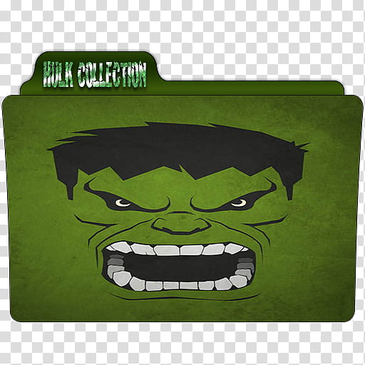 Hulk Folder Icon , Hulk Collection transparent background PNG clipart