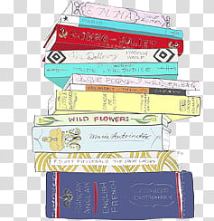 Many, book collection transparent background PNG clipart