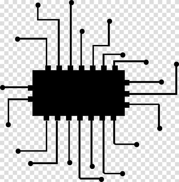 Central Processing Unit Line, Circuit Component, Diagram, Technology transparent background PNG clipart