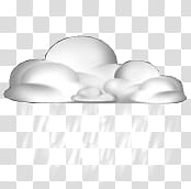 WSI Weather Icons As Seen on TV, Rain_Very_Heavy transparent background PNG clipart