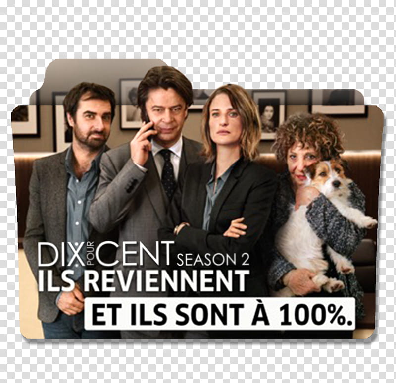 Dix Pour Cent Serie Folders, DIX POUR CENT SEASON  FOLDER transparent background PNG clipart