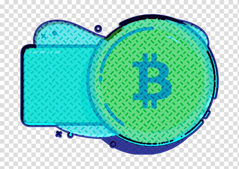 bitcoin icon pay icon pay with bitcoin icon, Paying Icon, Turquoise, Aqua, Circle transparent background PNG clipart