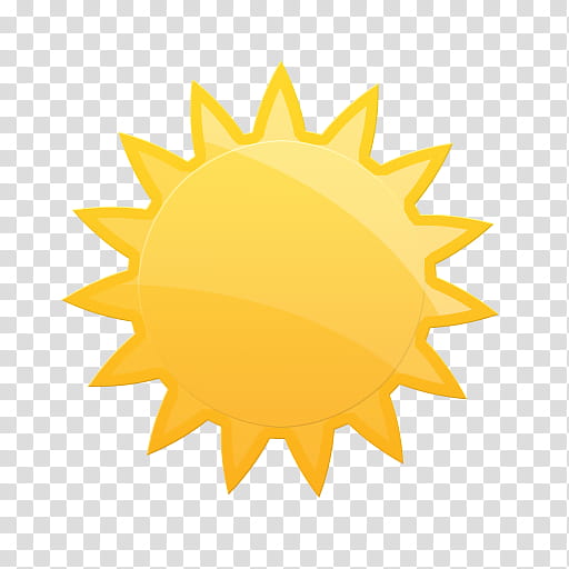 SILq Weather Icons, sunny transparent background PNG clipart