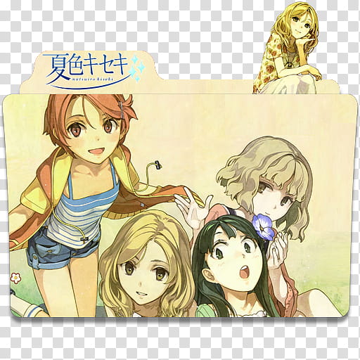 Anime Icon Pack , Natsuiro Kiseki  transparent background PNG clipart