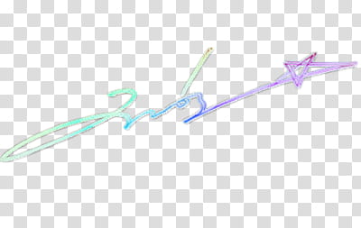 snsd seohyun signature Rainbow pinpinArt transparent background PNG clipart