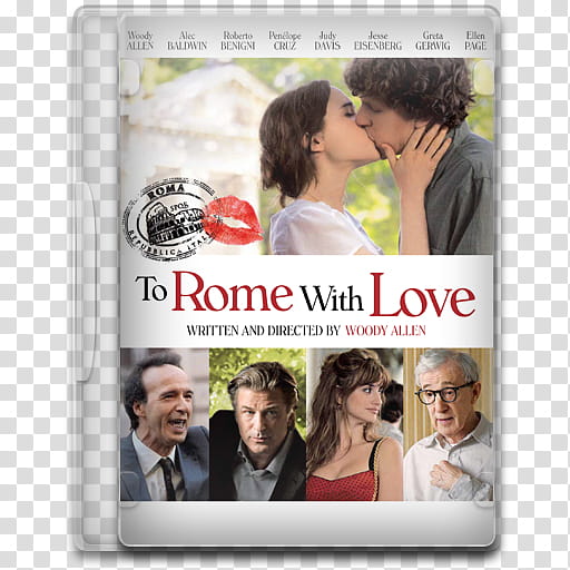 Movie Icon , To Rome with Love , To Rome With Love case transparent background PNG clipart