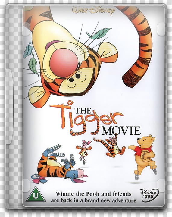disney movie icons, the tigger movie transparent background PNG clipart