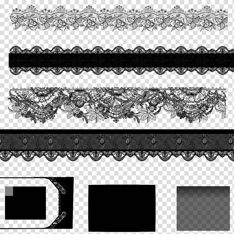 xX MMD Xx TDA Classic Bar Miku and Yoko DL, black and gray lace patterns transparent background PNG clipart