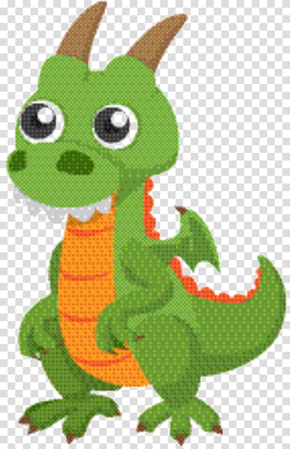 Green Leaf, Reptile, Amphibians, Cartoon, Dragon, Tail, Animal Figure transparent background PNG clipart